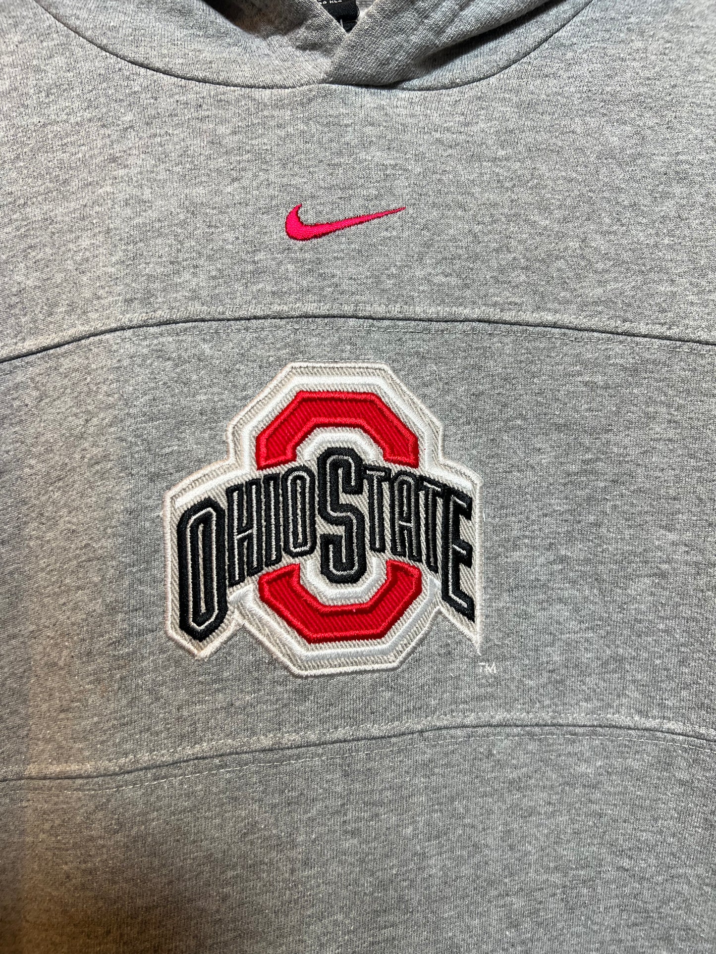 Nike Ohio State Grey Hoodie (Size L)