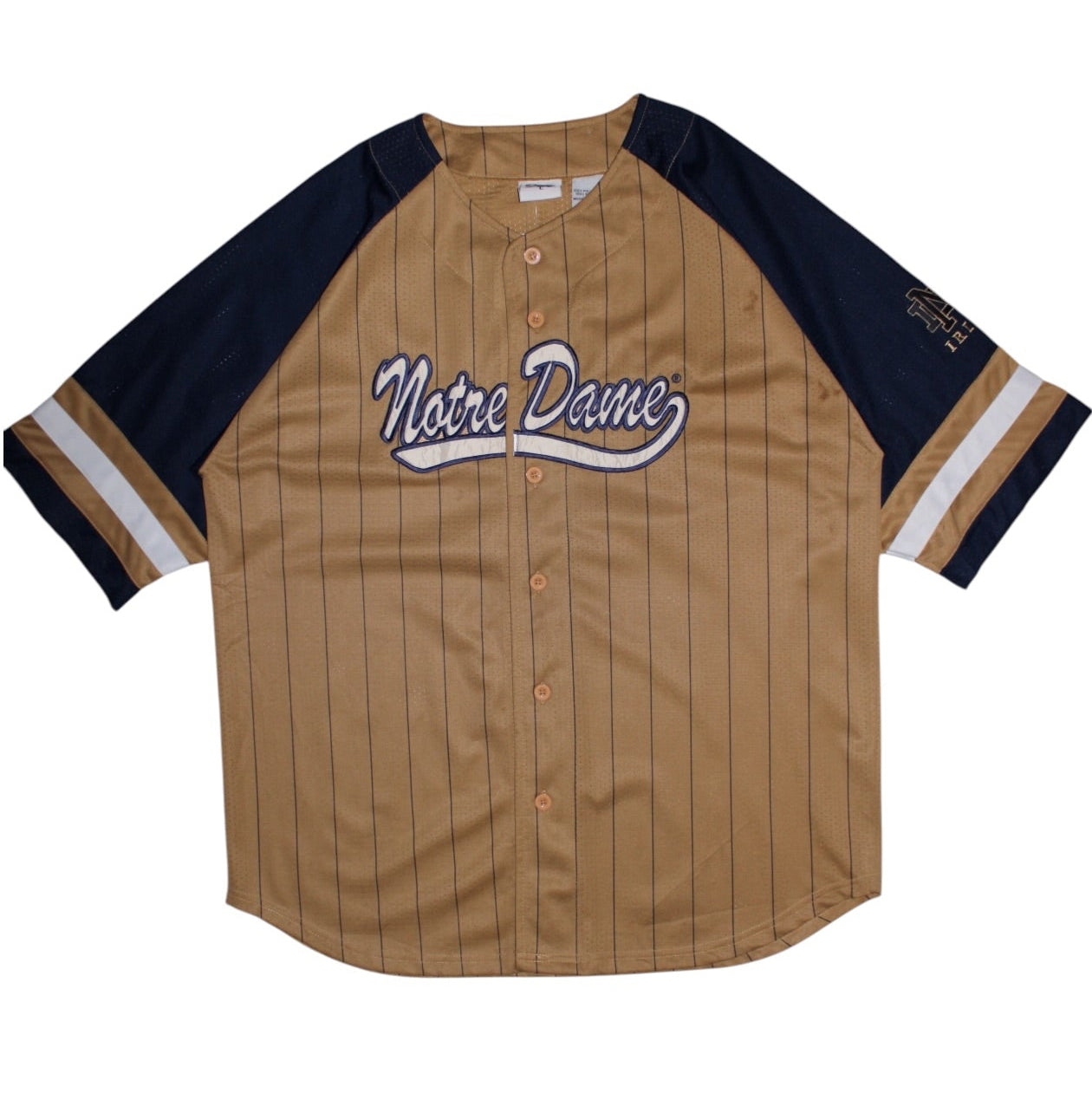 Pro Edge Notre Dame MBL Jersey (Size L)