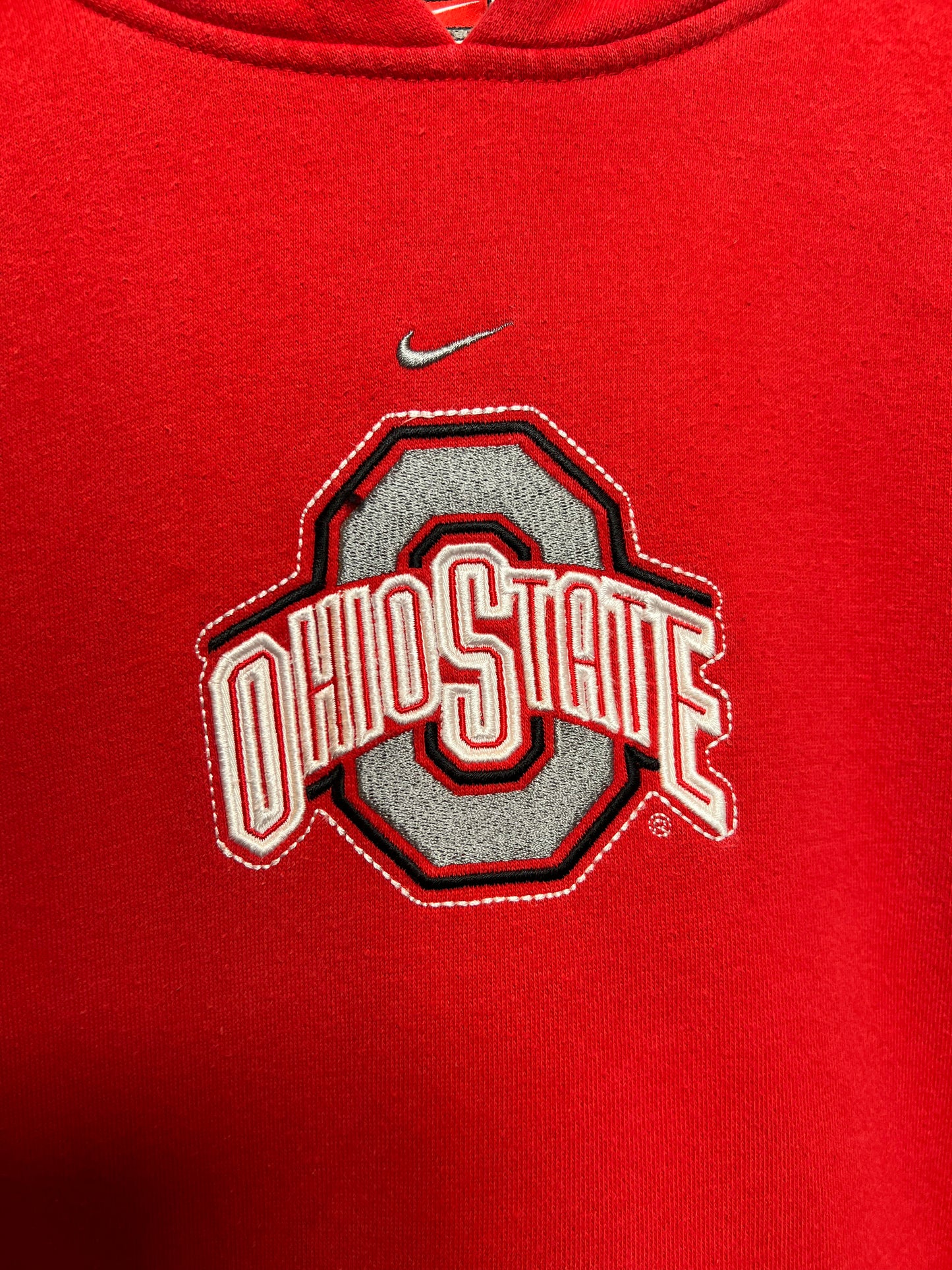 Nike Ohio State Mens Red Hoodie (Size M)