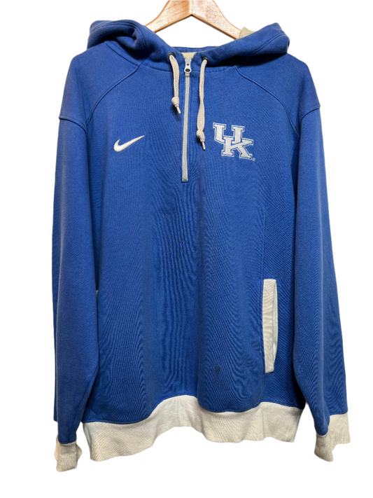 Nike Mens Blue Kentucky Wildcats Hoodie (Size L)