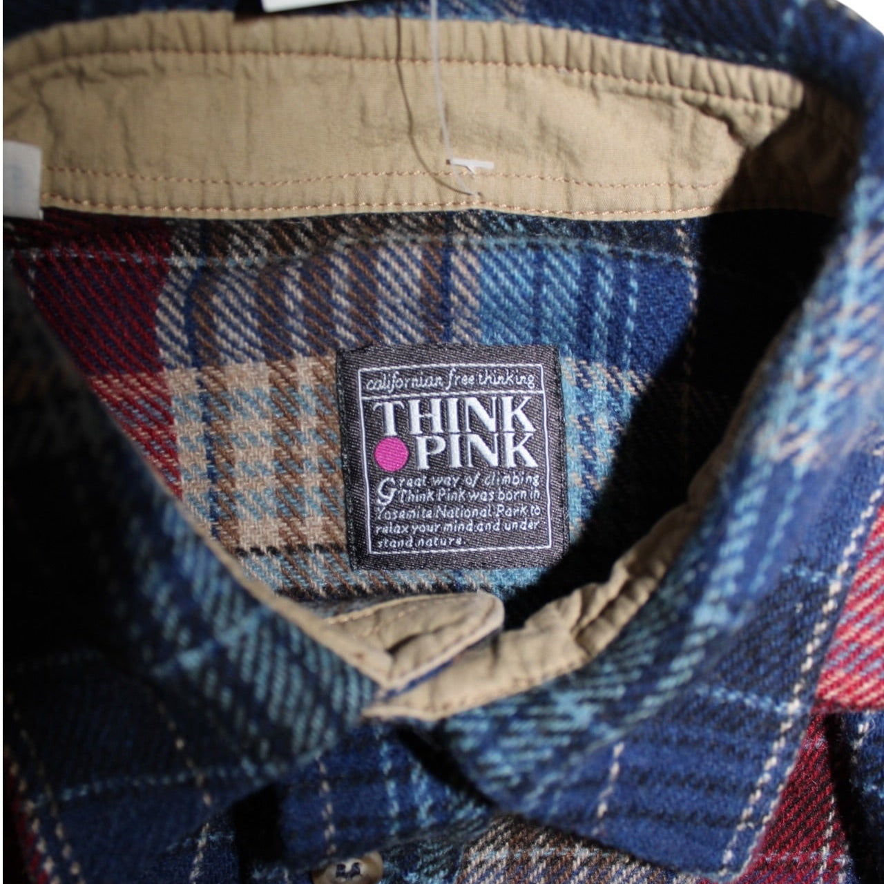 Think Pink Flannel Shirt (Size M)