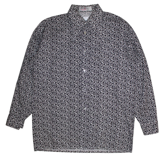 Floral Long Sleeve Shirt (Size L)