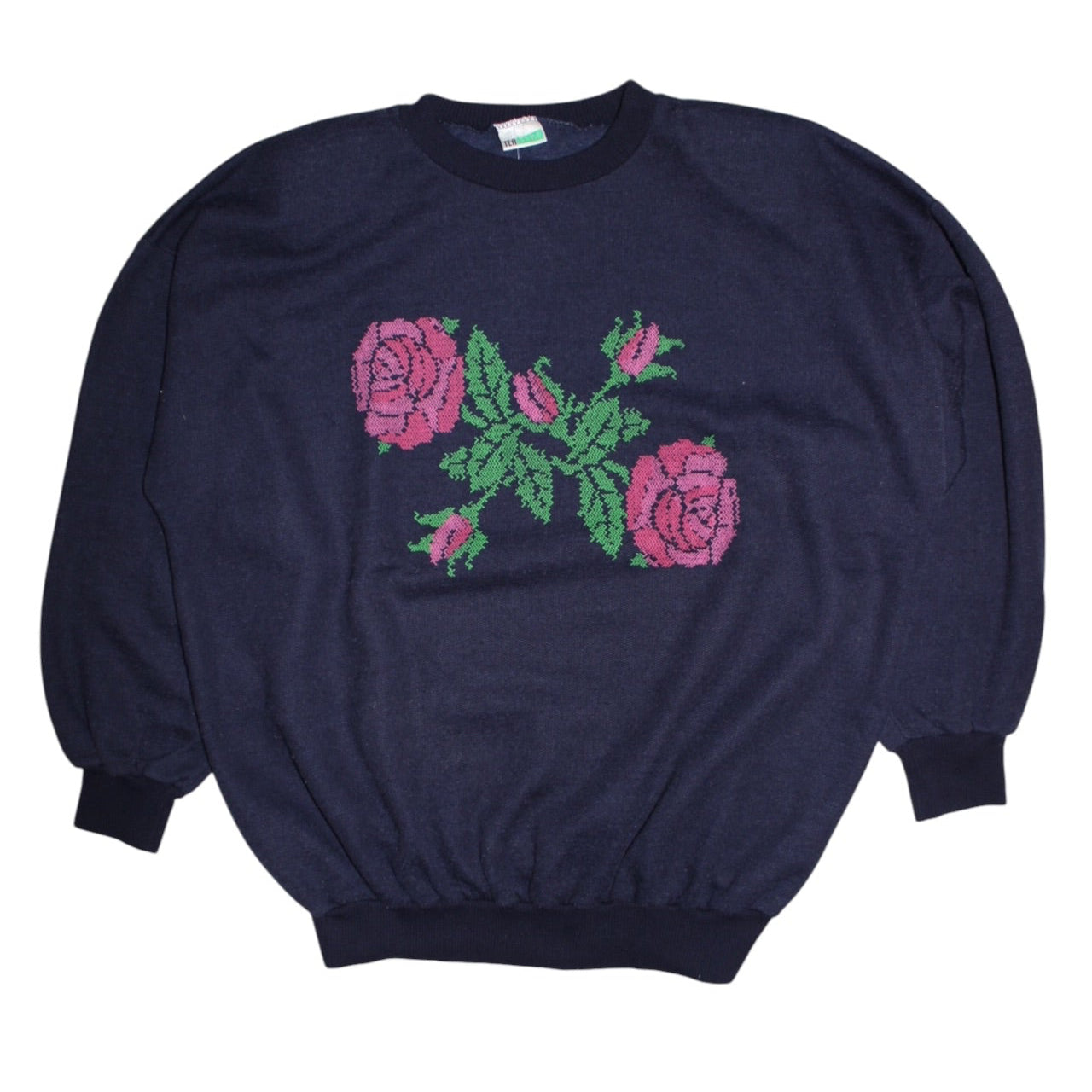 Tea Leaf Floral Jumper (Size L)