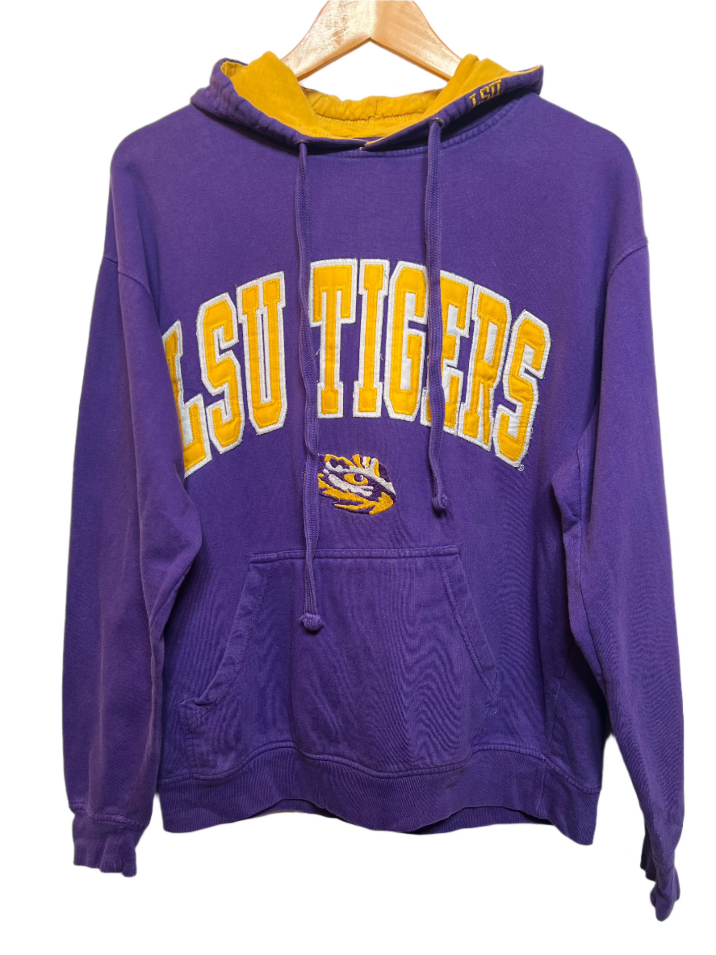 LSU Tigers Mens Purple Hoodie (Size S)