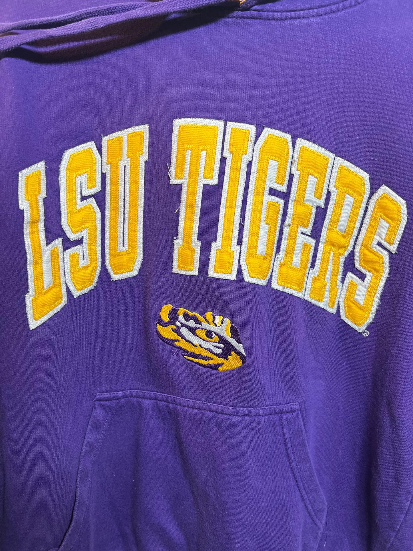 LSU Tigers Mens Purple Hoodie (Size S)