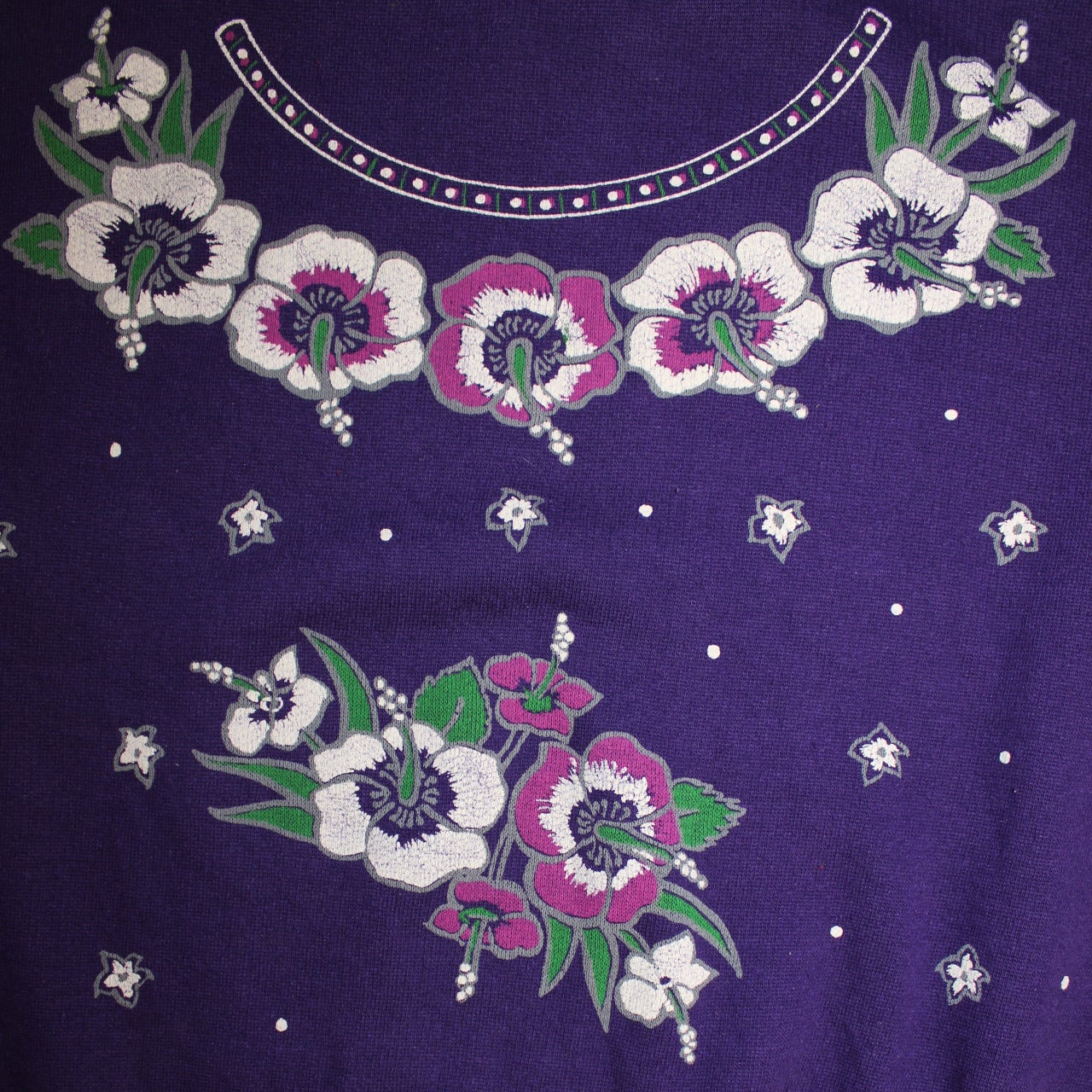 Floral Women's Jumper (Size M)