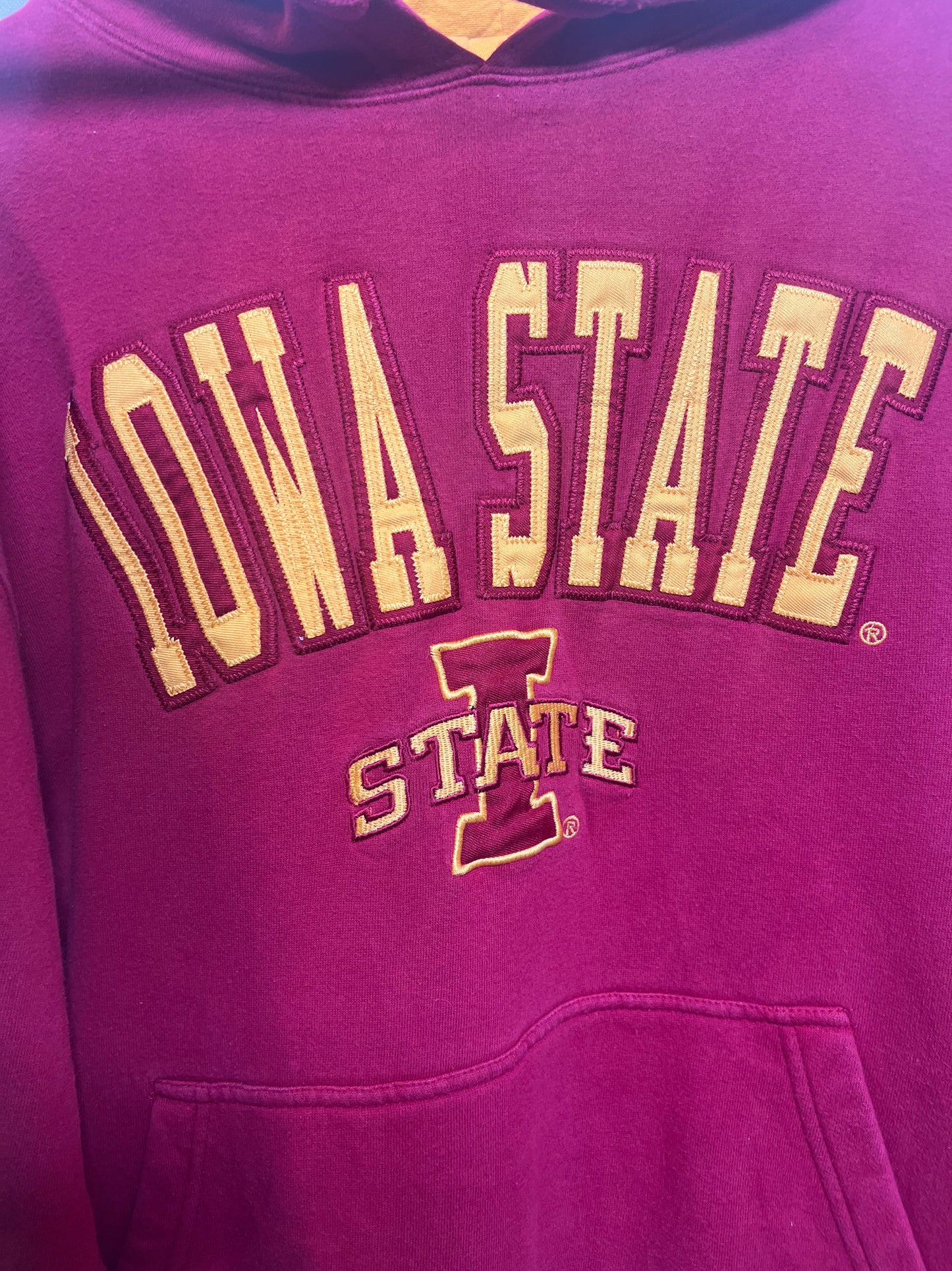 Iowa State Mens Red Hoodie (Size M)