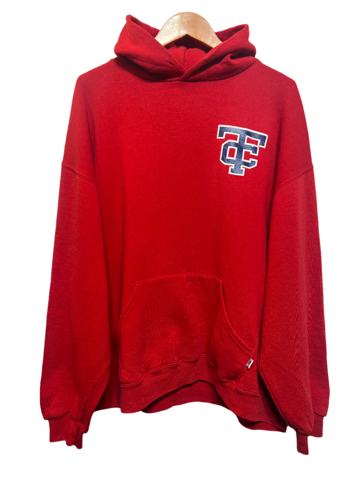 TC Mens Red Hoodie (Size L)