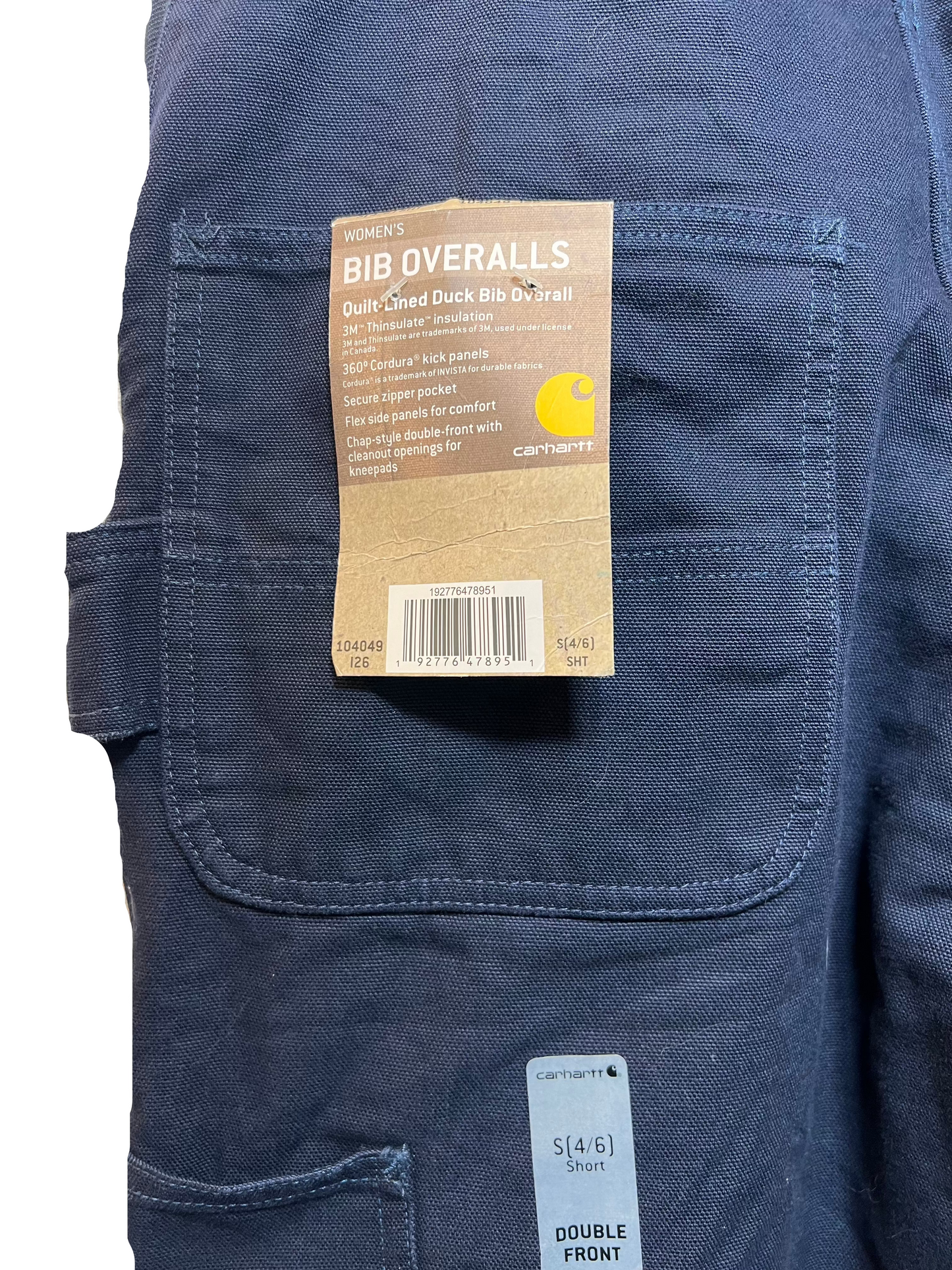 Carhartt Navy Dungarees (Size XL)