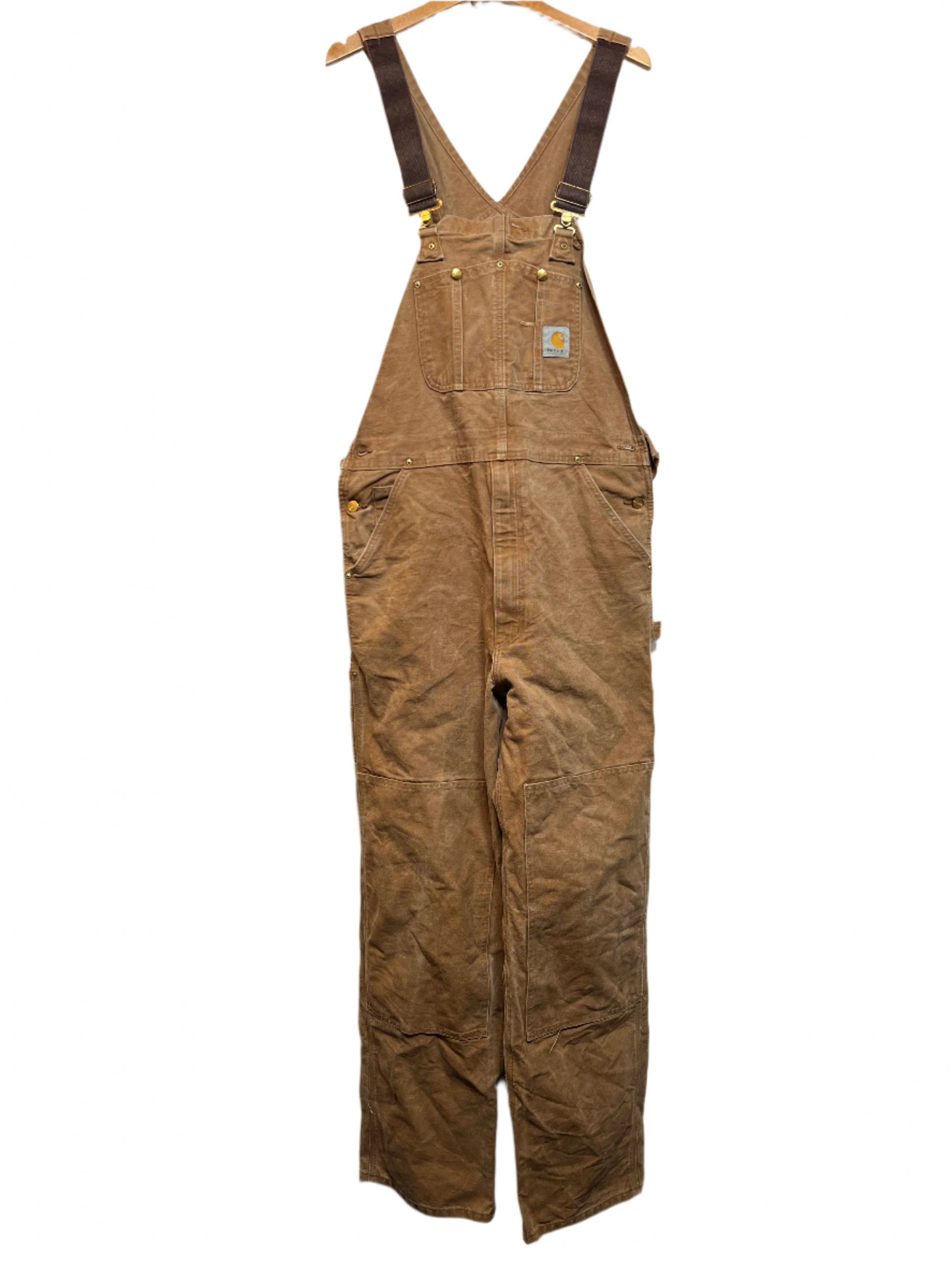 Carhartt Mens Brown Dungarees (Size XXL)