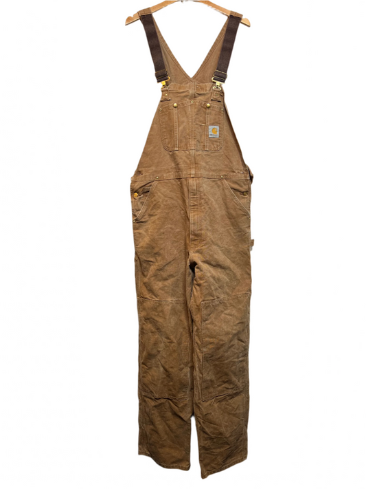 Carhartt Mens Brown Dungarees (Size XXL)