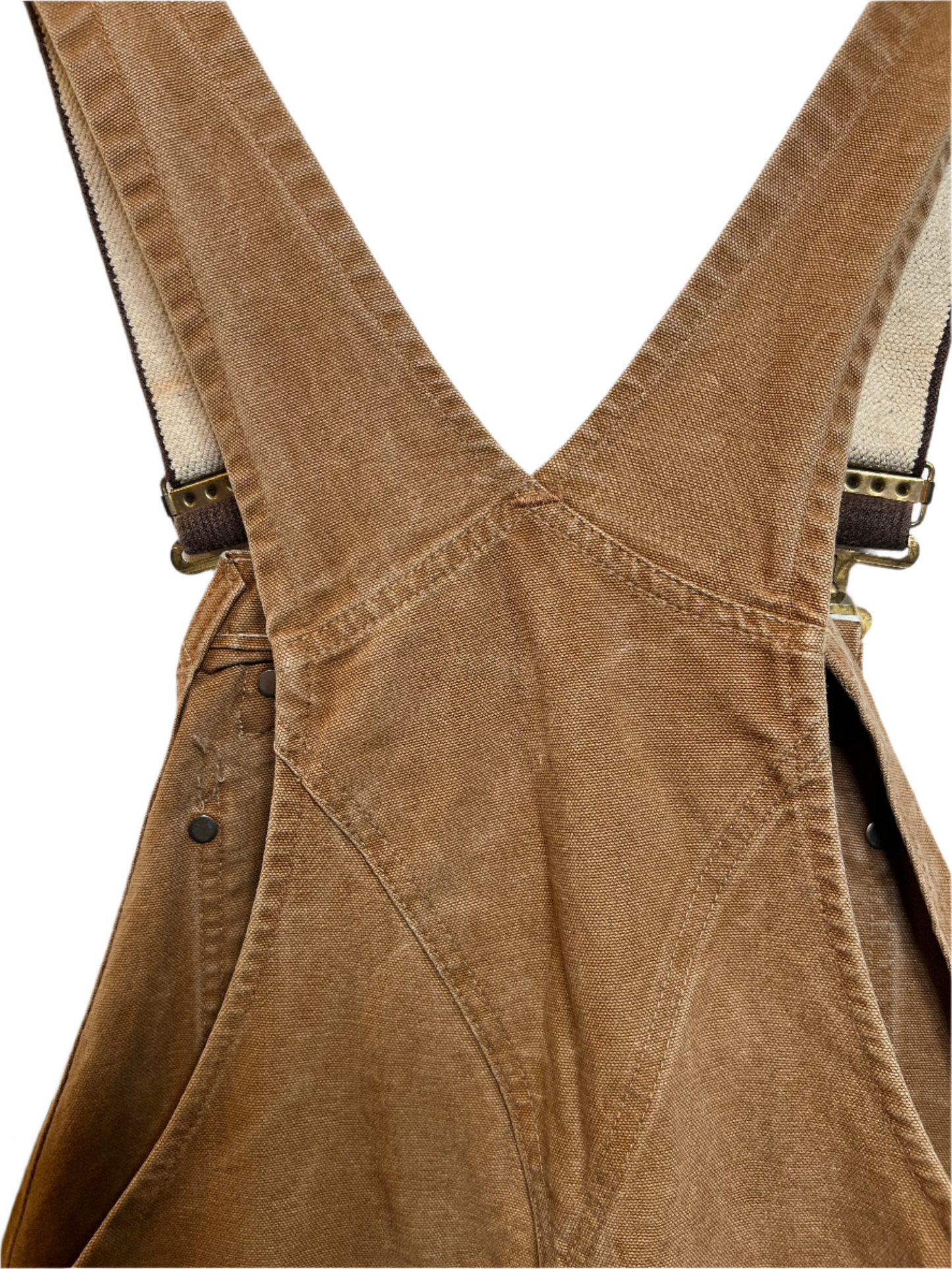 Carhartt Mens Brown Dungarees (Size XXL)