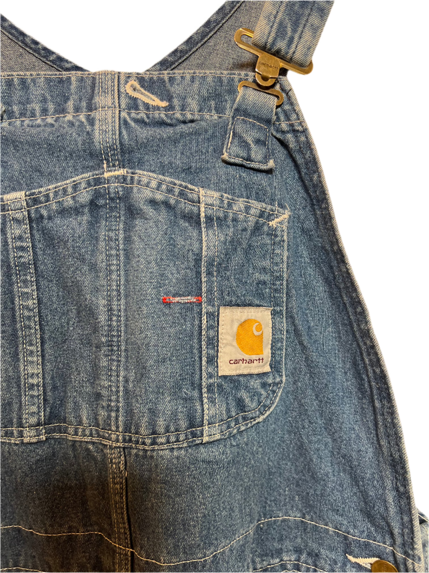 Carhartt Mens Blue Dungarees (Size L)