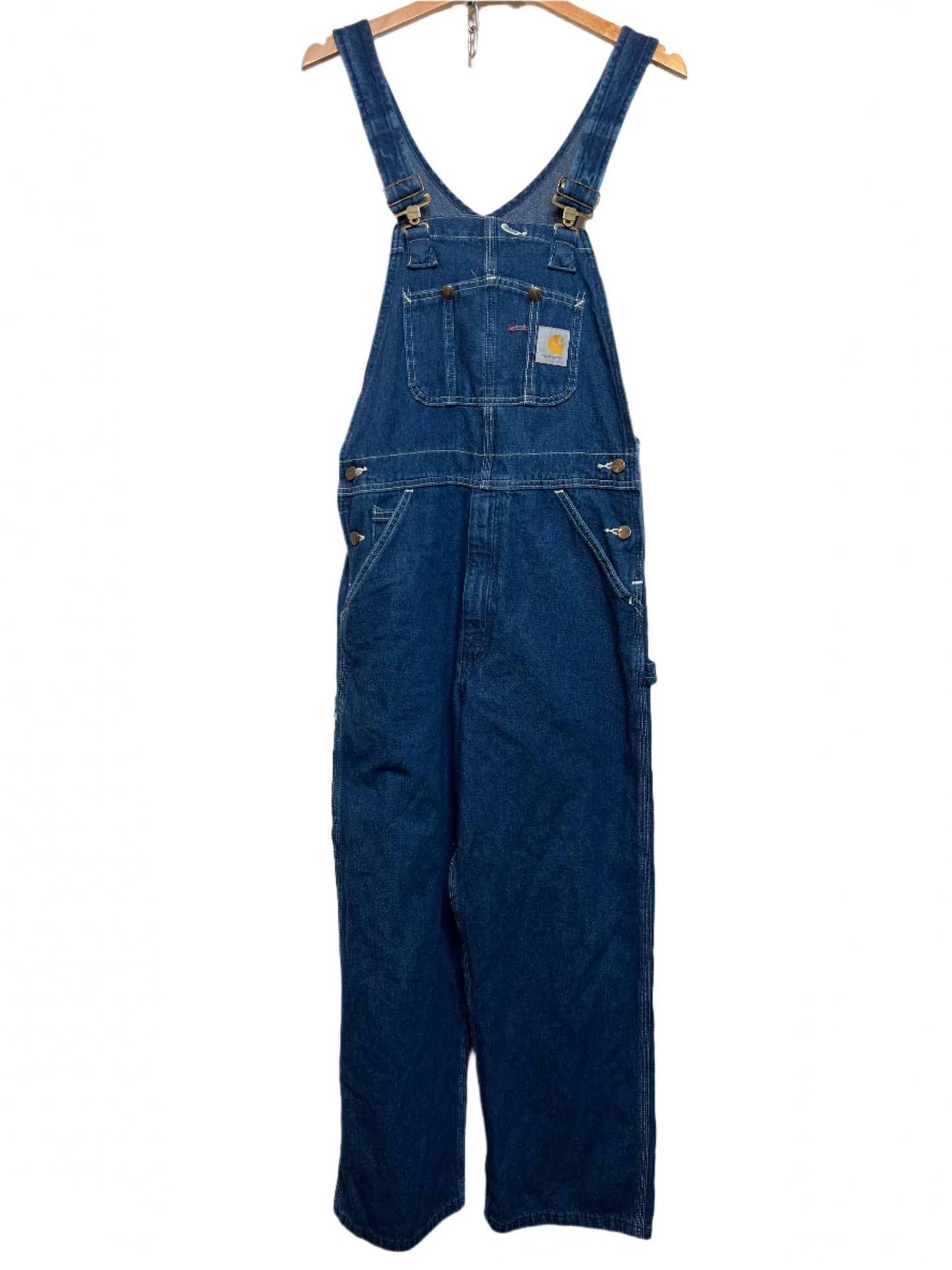 Carhartt Mens Dark Blue Dungarees (Size M)