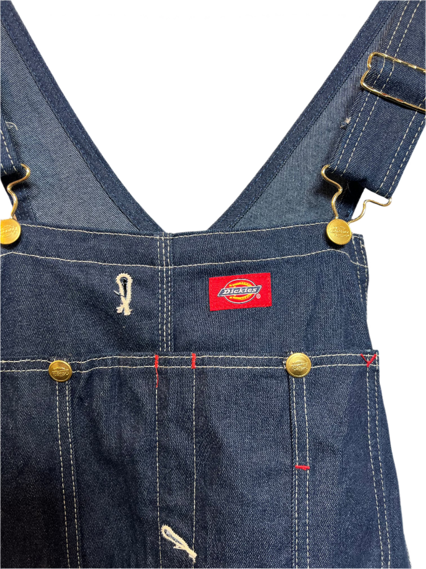 Dickies Mens Navy Dungarees (Size XL)