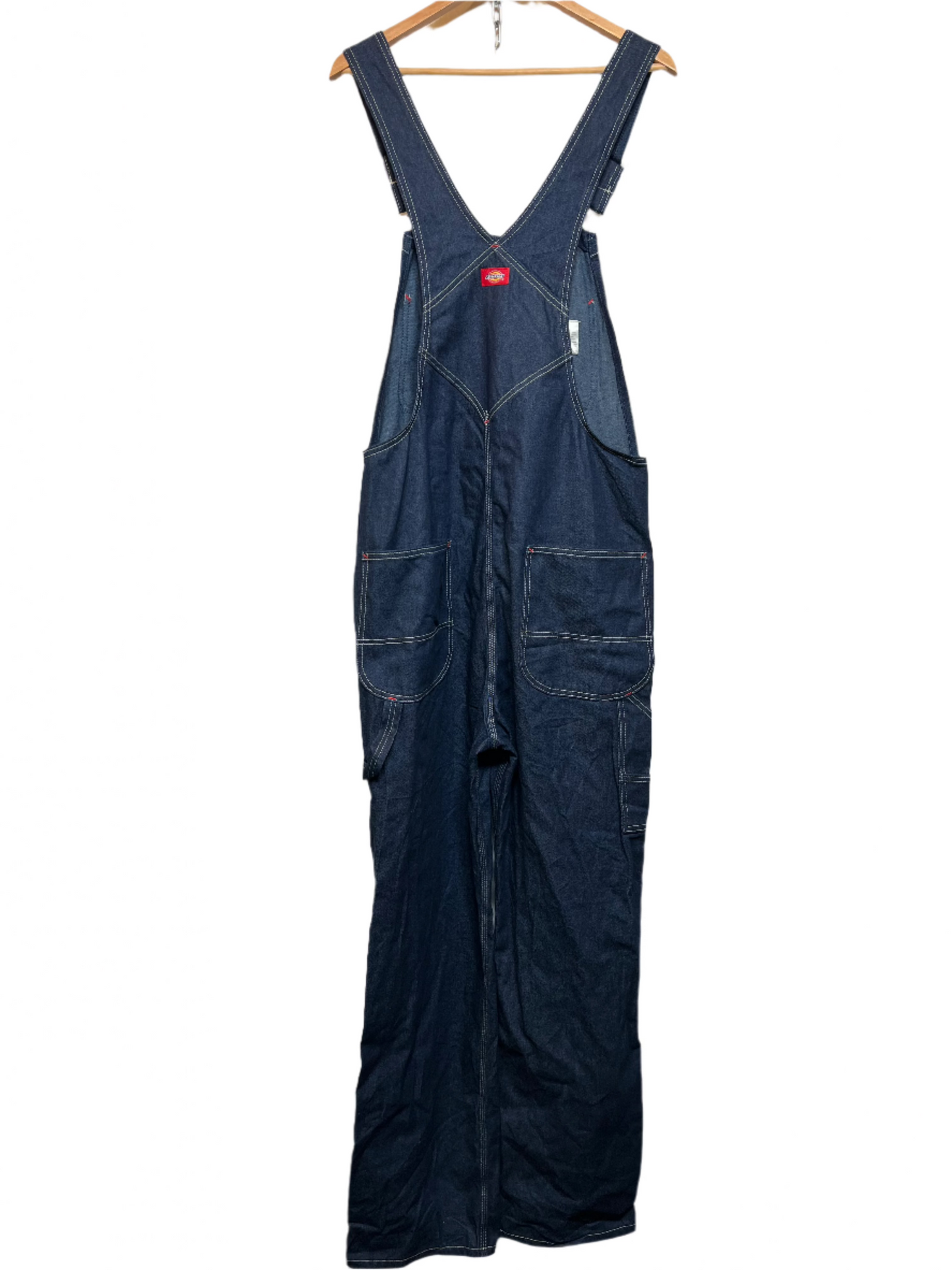 Dickies Mens Navy Dungarees (Size XL)