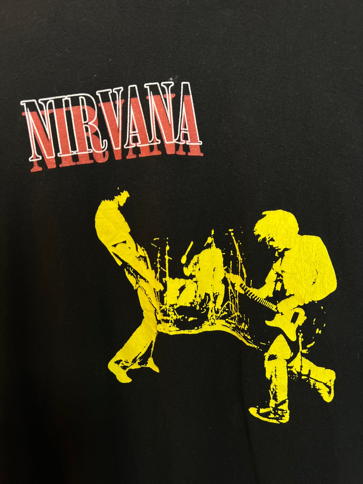 Nirvana Mens Black T Shirt (Size L)