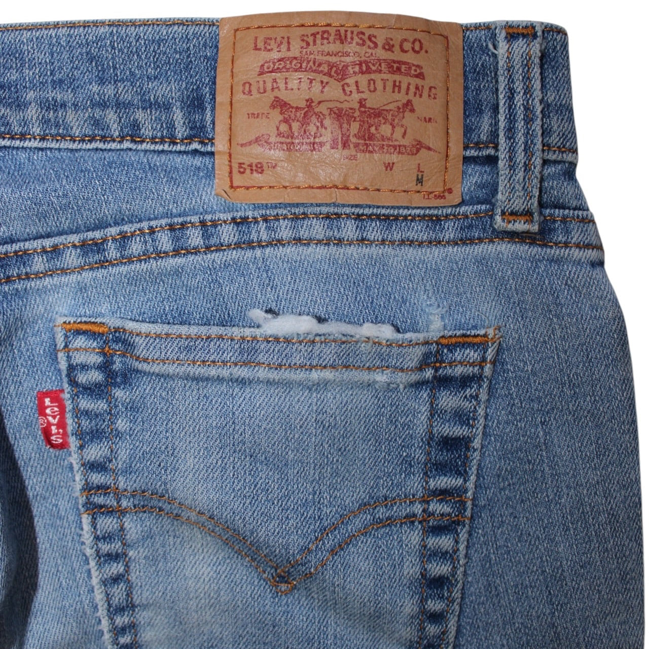 Levi 518 Jeans (31x27)