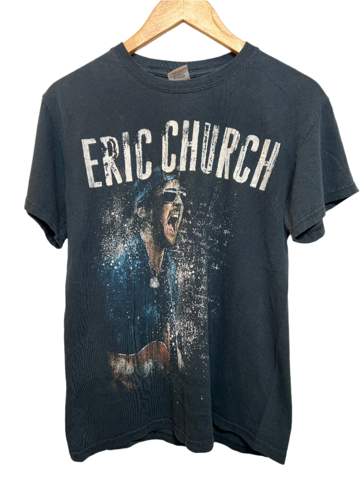 Eric Church Mens Black T Shirt (Size S)