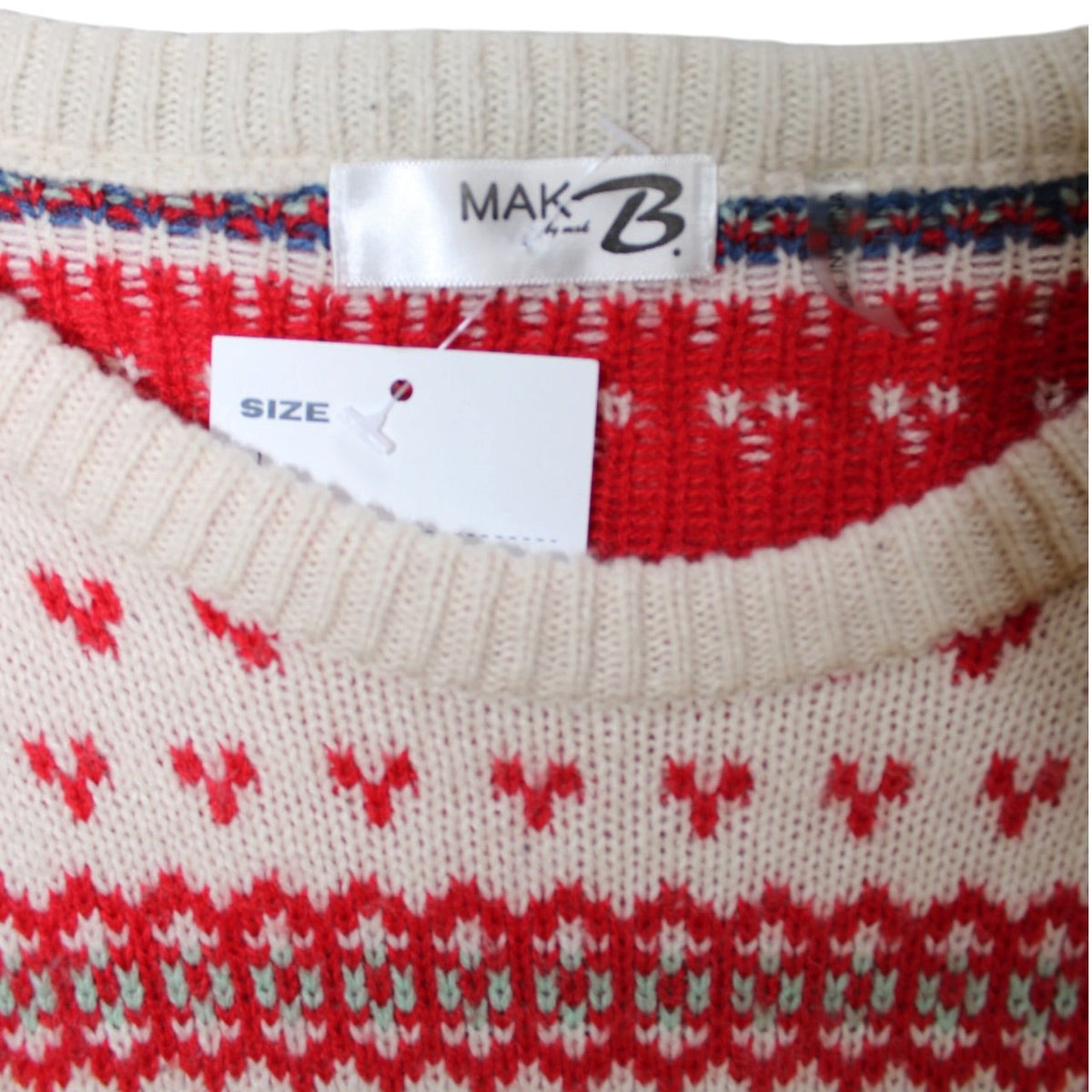 Mak B Knitted Sweater (Size L)