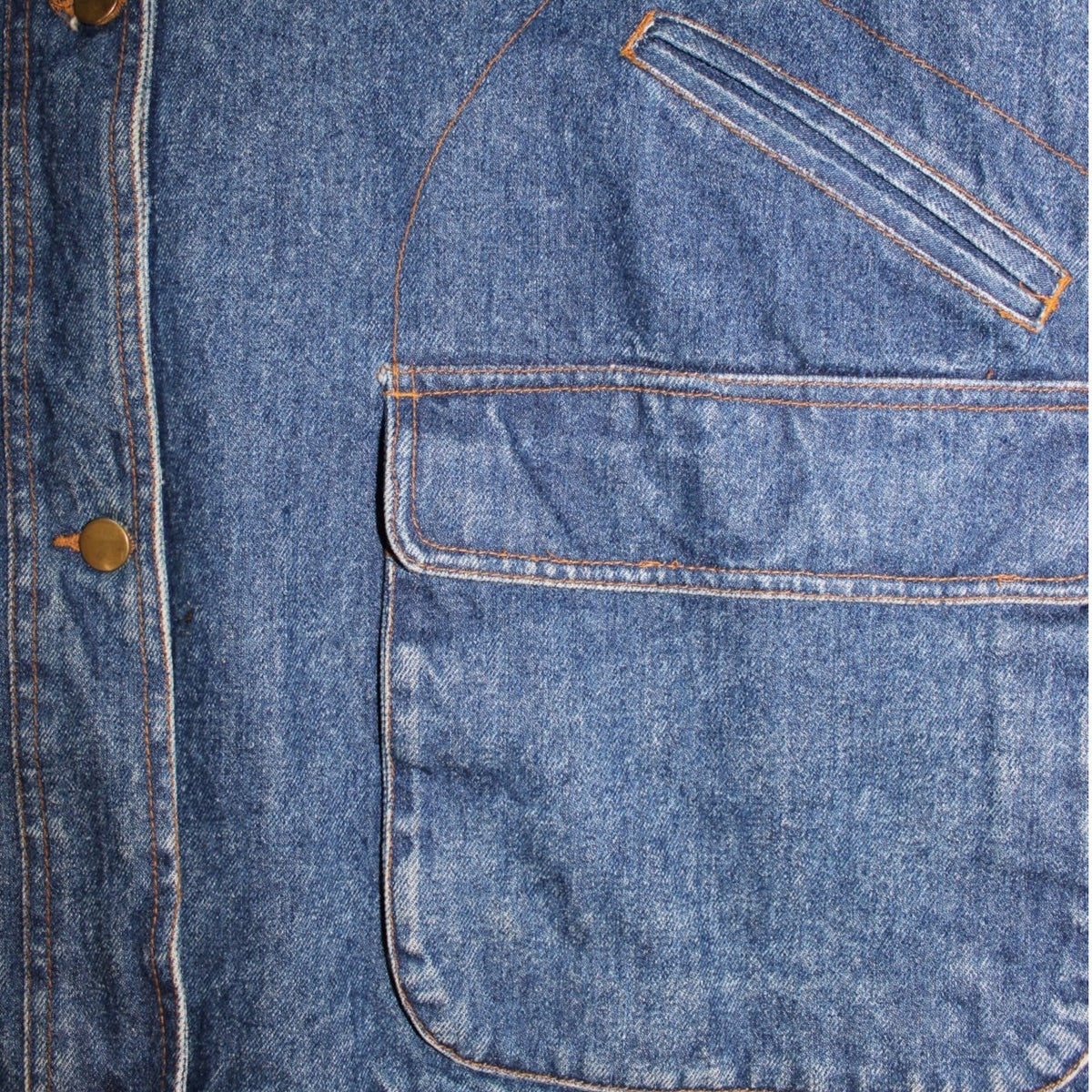 Spencer Douglas Denim Overcoat (Size XXL)