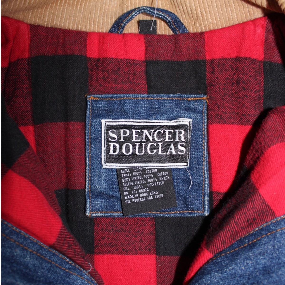 Spencer Douglas Denim Overcoat (Size XXL)