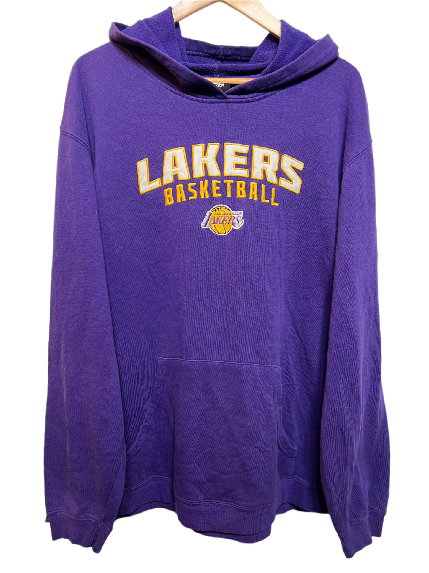 Adidas Lakers Mens Purple Hoodie (Size XL)