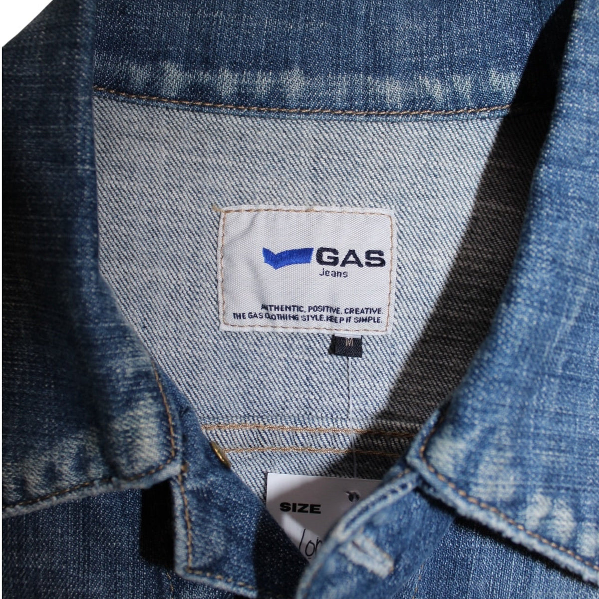 Gas Jeans Women's Denim Jacket (Size M)