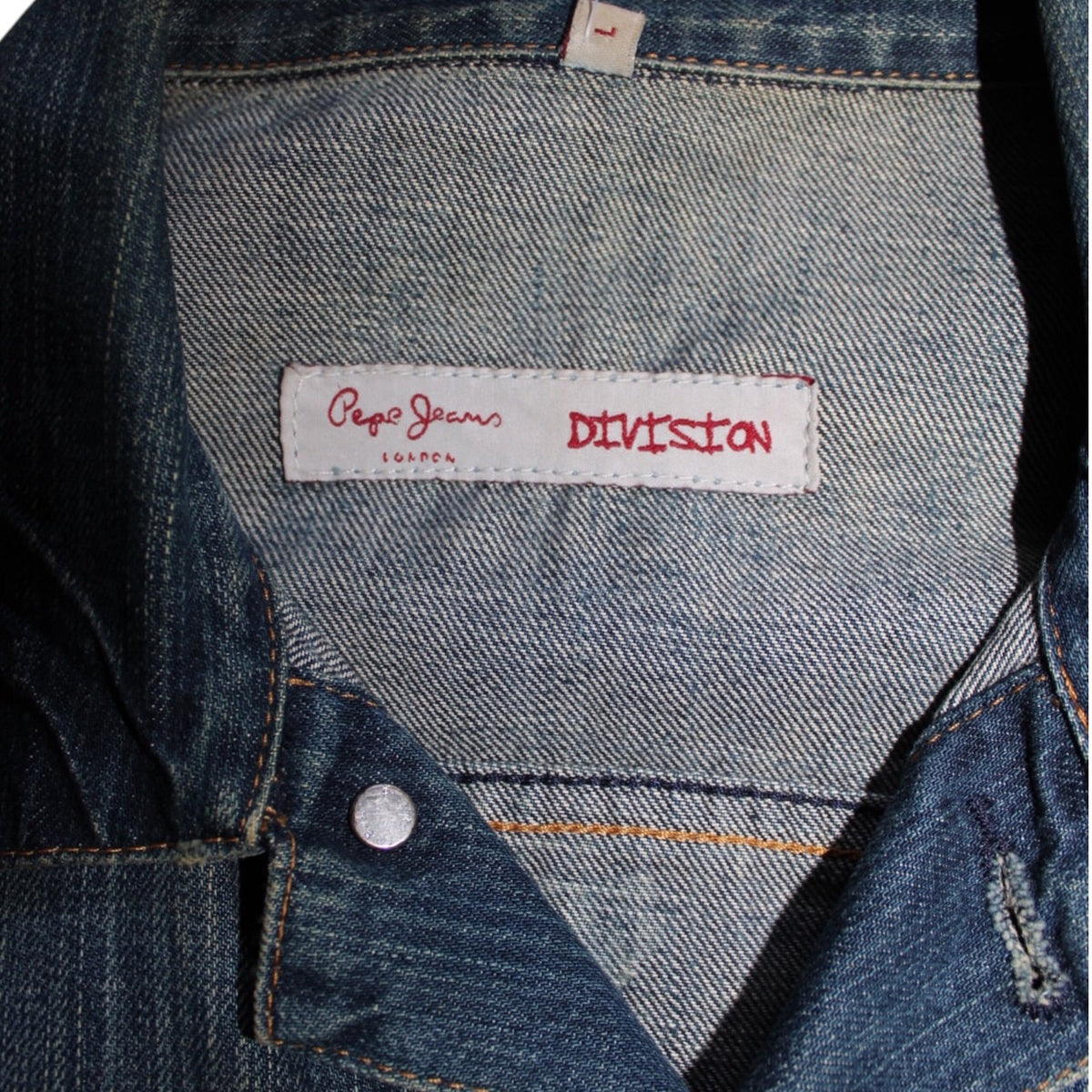 Pepe Jeans X Division Women's Denim Jacket (Size L)