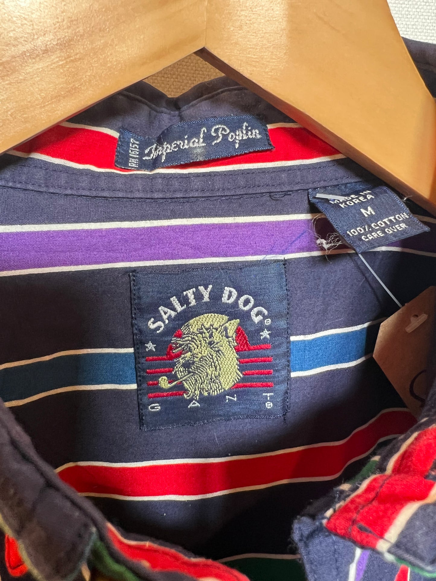 Salty Dog Mens Blue Shirt (Size XL)