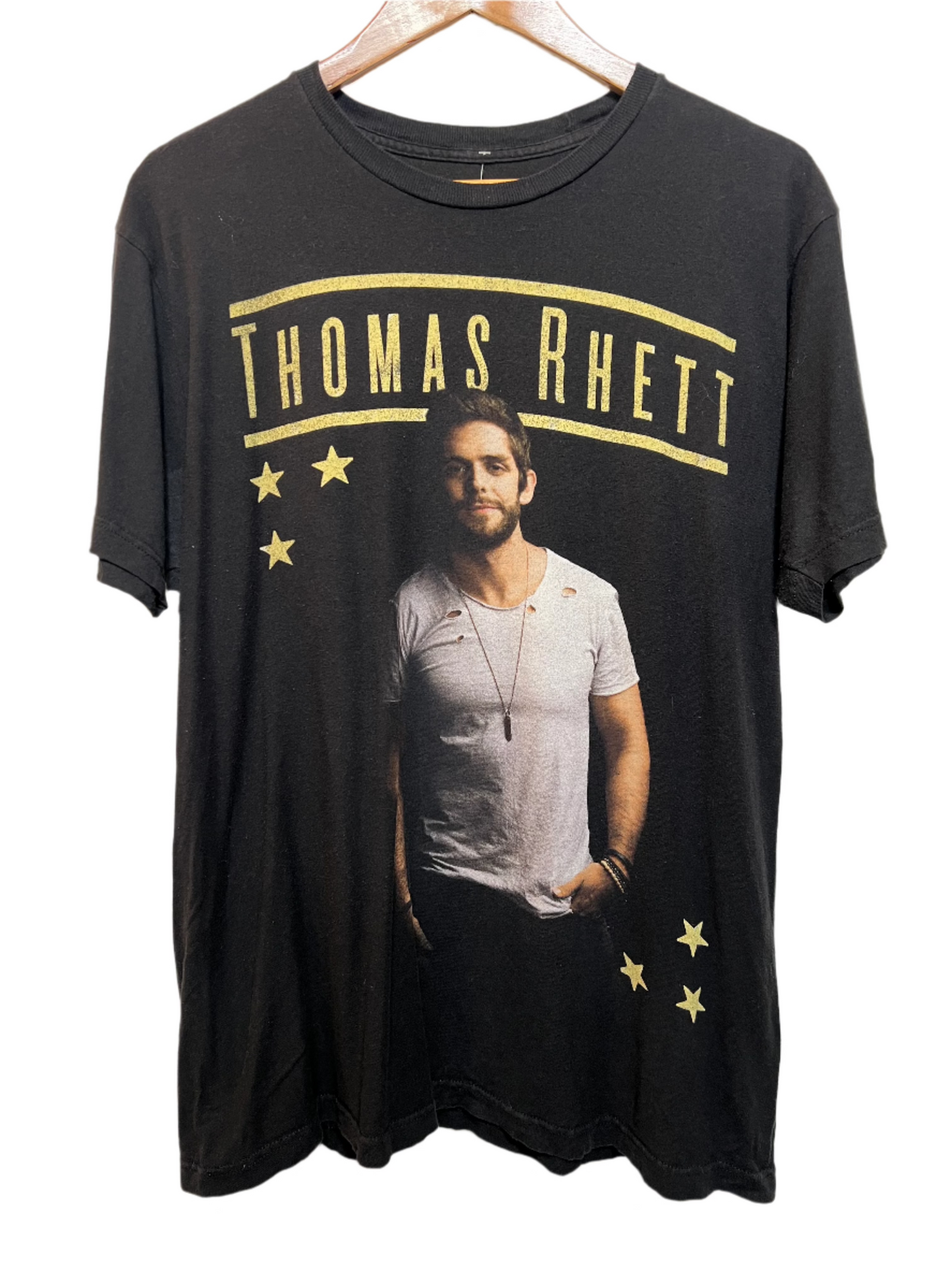 Thomas RhettMens Black T Shirt (Size L)