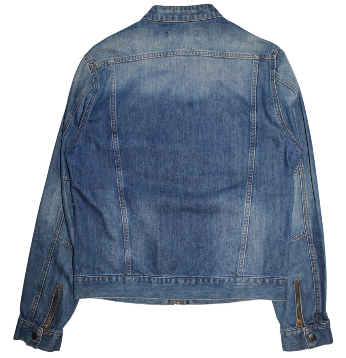 Jack & Jones Zipped Women's Denim Jacket (Size L)