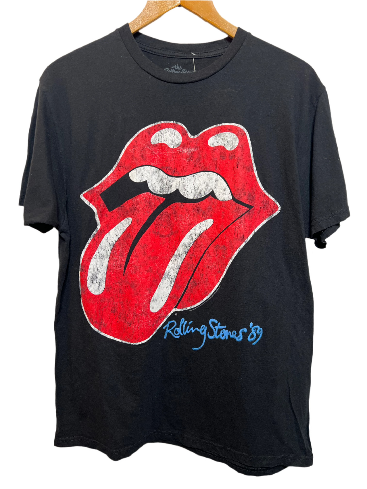 The Rolling Stones Mens Black T Shirt (Size XL)