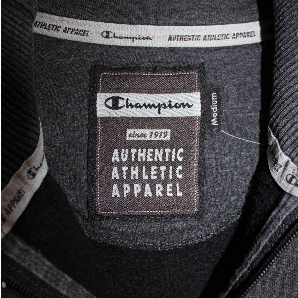 Champion Quarter Zip Sweatshirt (Size M)
