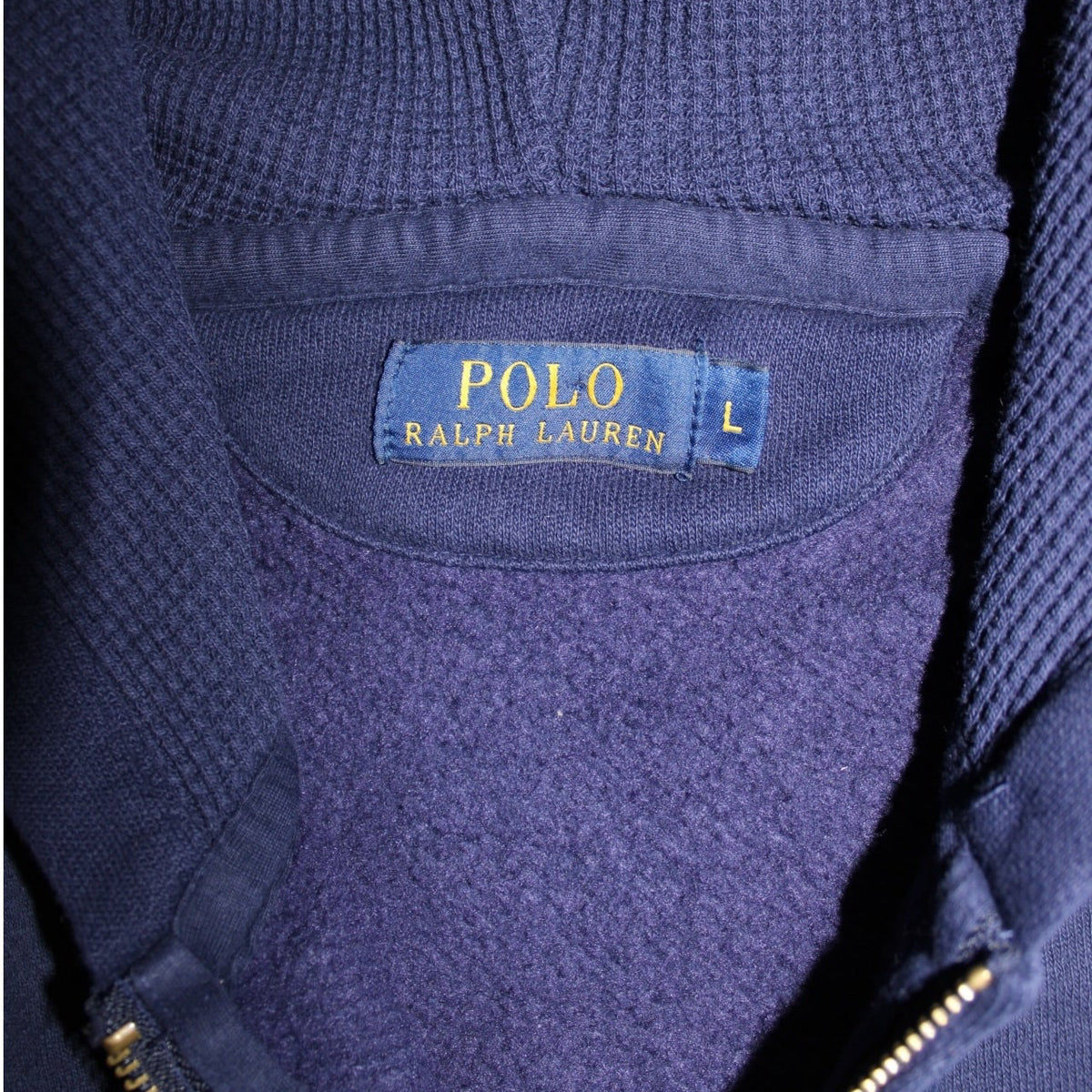 Polo Ralph Lauren Zipped Hoodie (Size L)