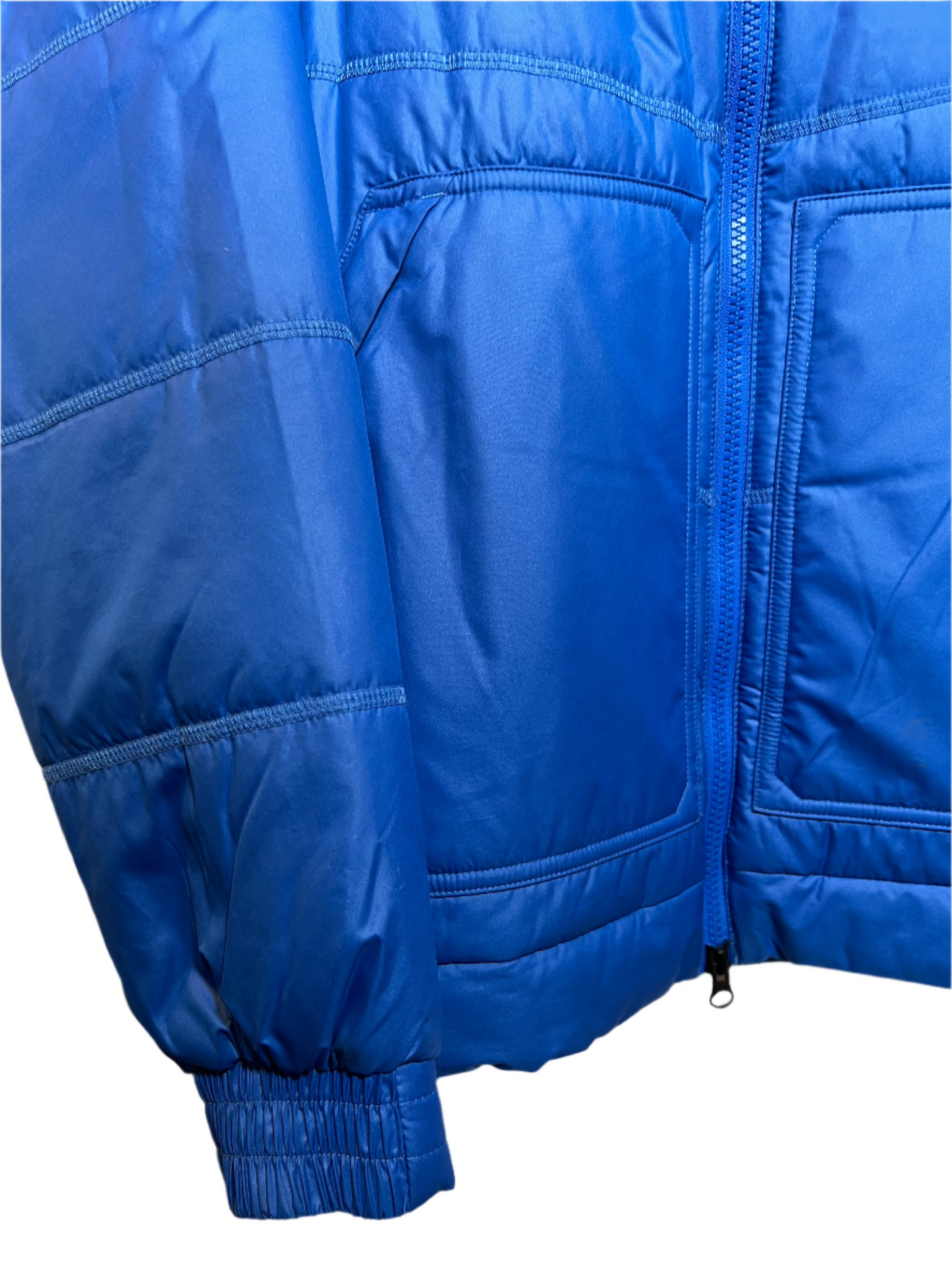 Nike Mens Blue Lightweight Puffer Jacket (Size L)