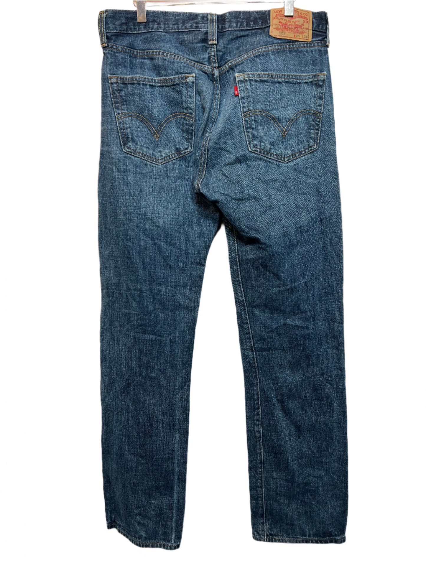 Levi's 501 Dark Blue Jeans (34x34)