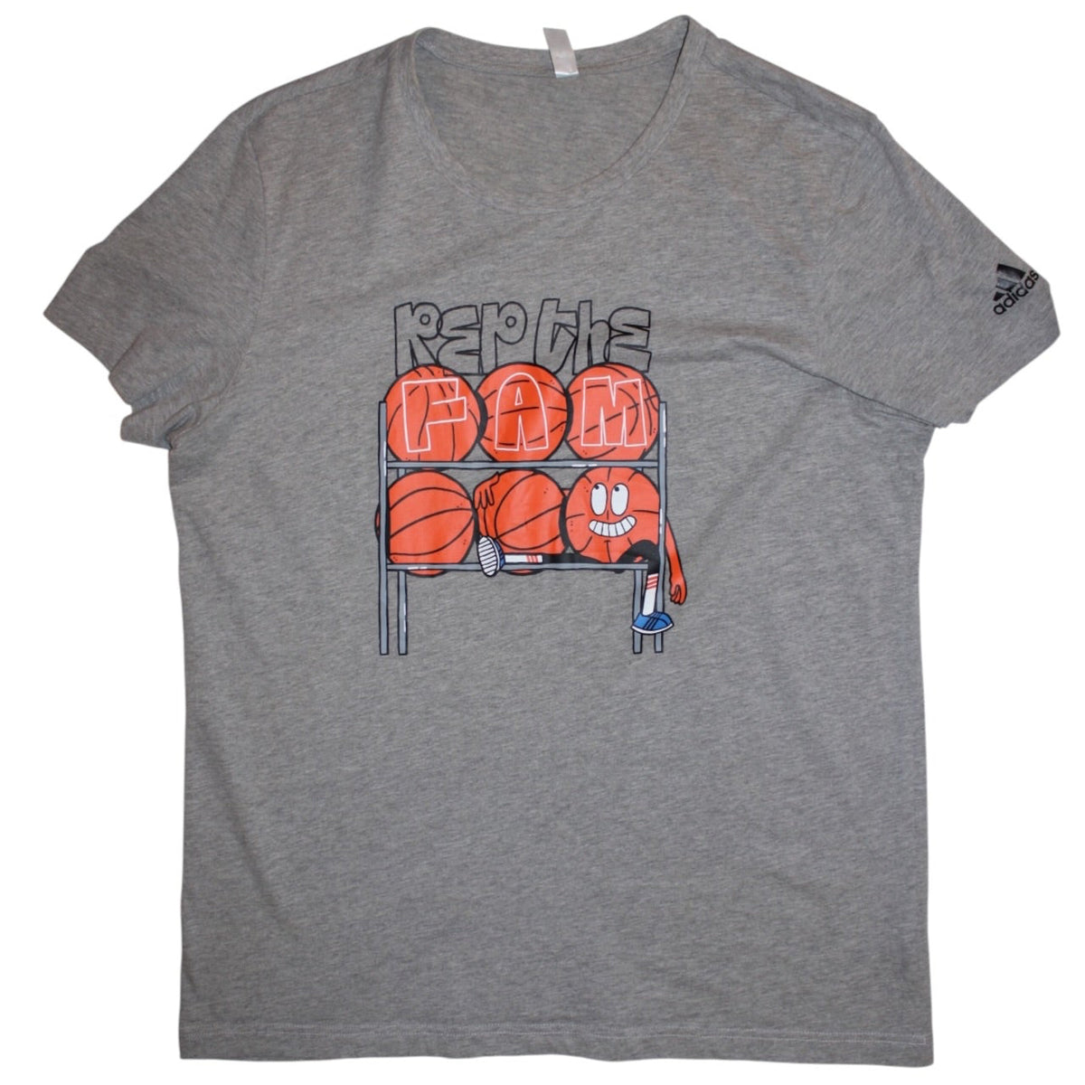 Adidas "Rep The Fam" T Shirt (Size L)