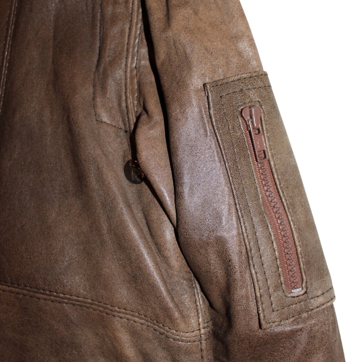 Leather Jacket (Size S)