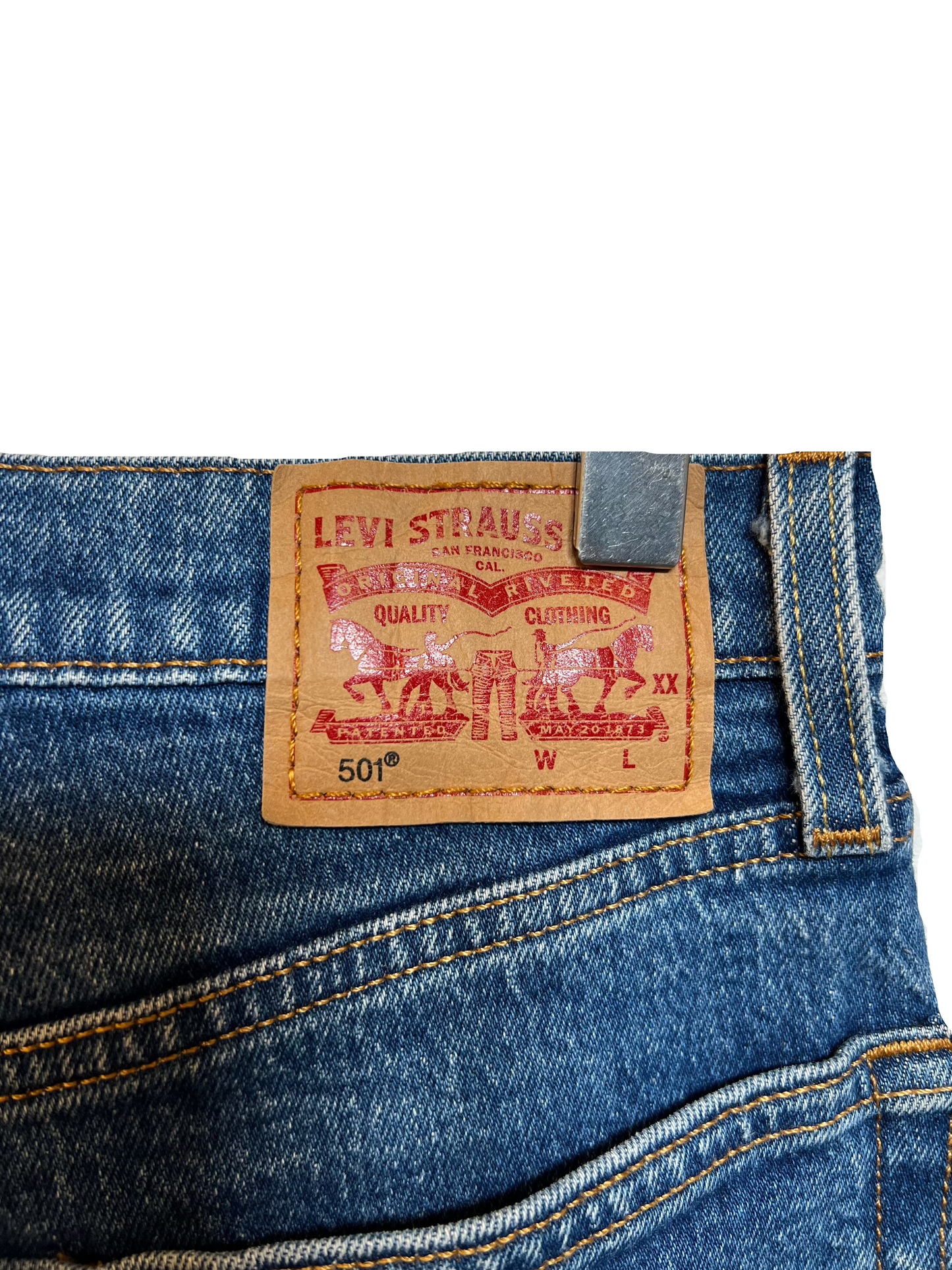 Levi's 501 Blue Jeans (26x31)