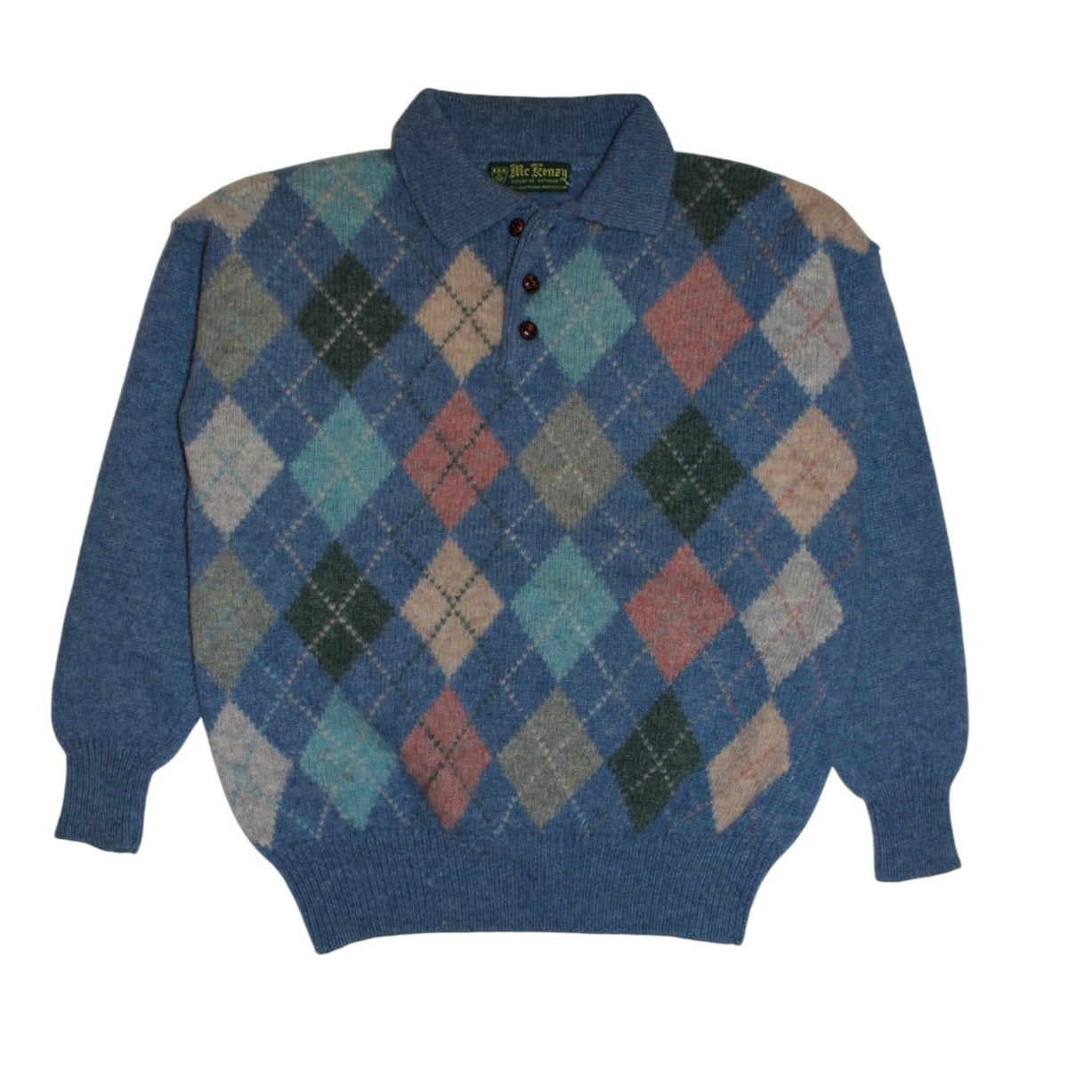 Mc Kenzy Women's Argyle Sweater (Size S)