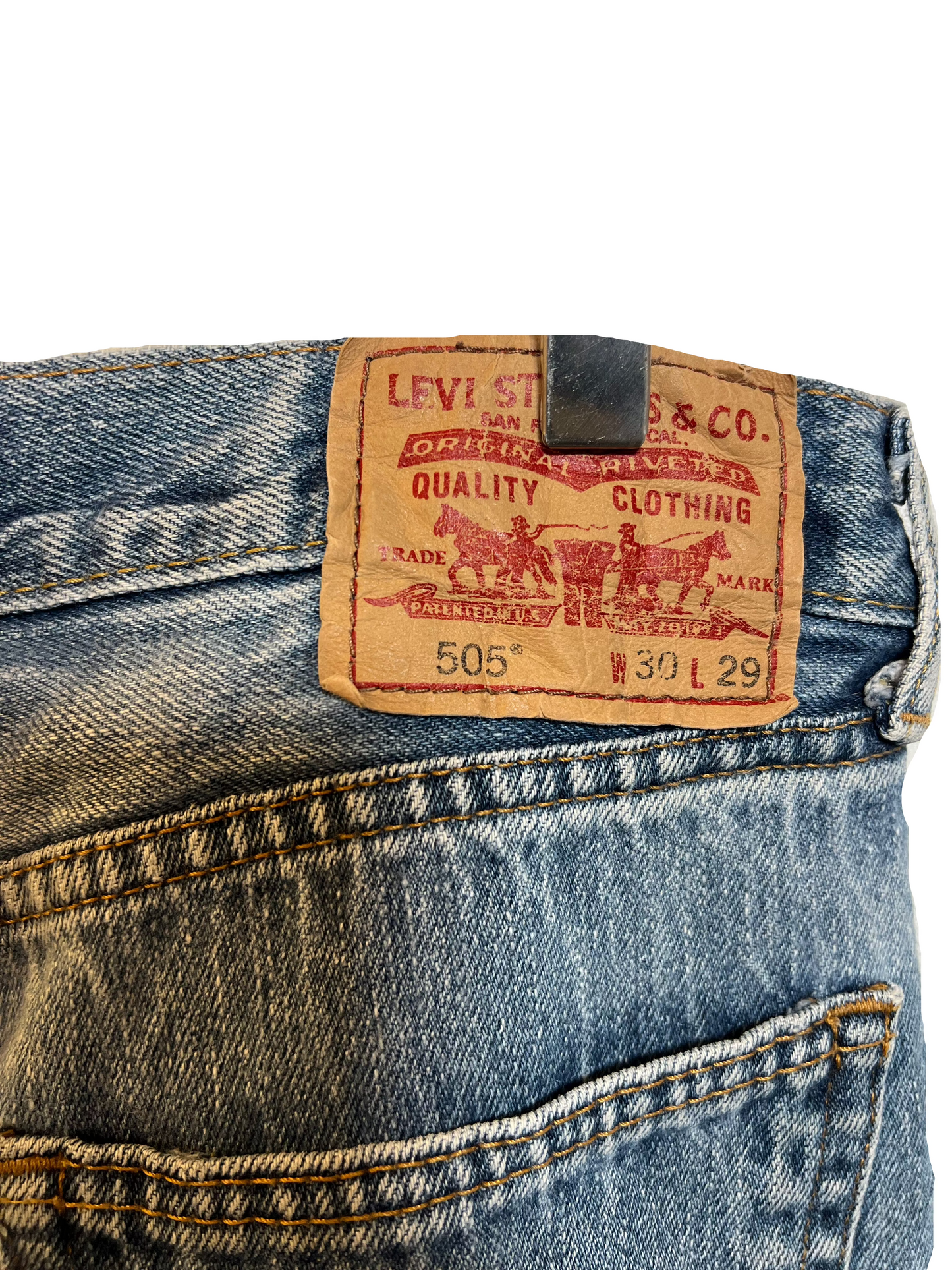 Levi's 505 Blue Jeans (30x29)