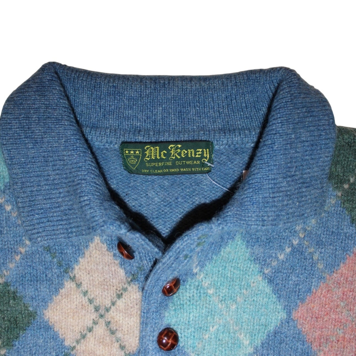 Mc Kenzy Women's Argyle Sweater (Size S)