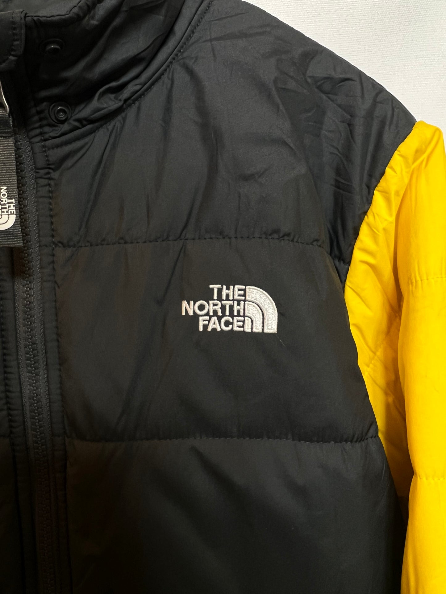 The North Face Yellow Reversible Light Puffer (Men's Size S)