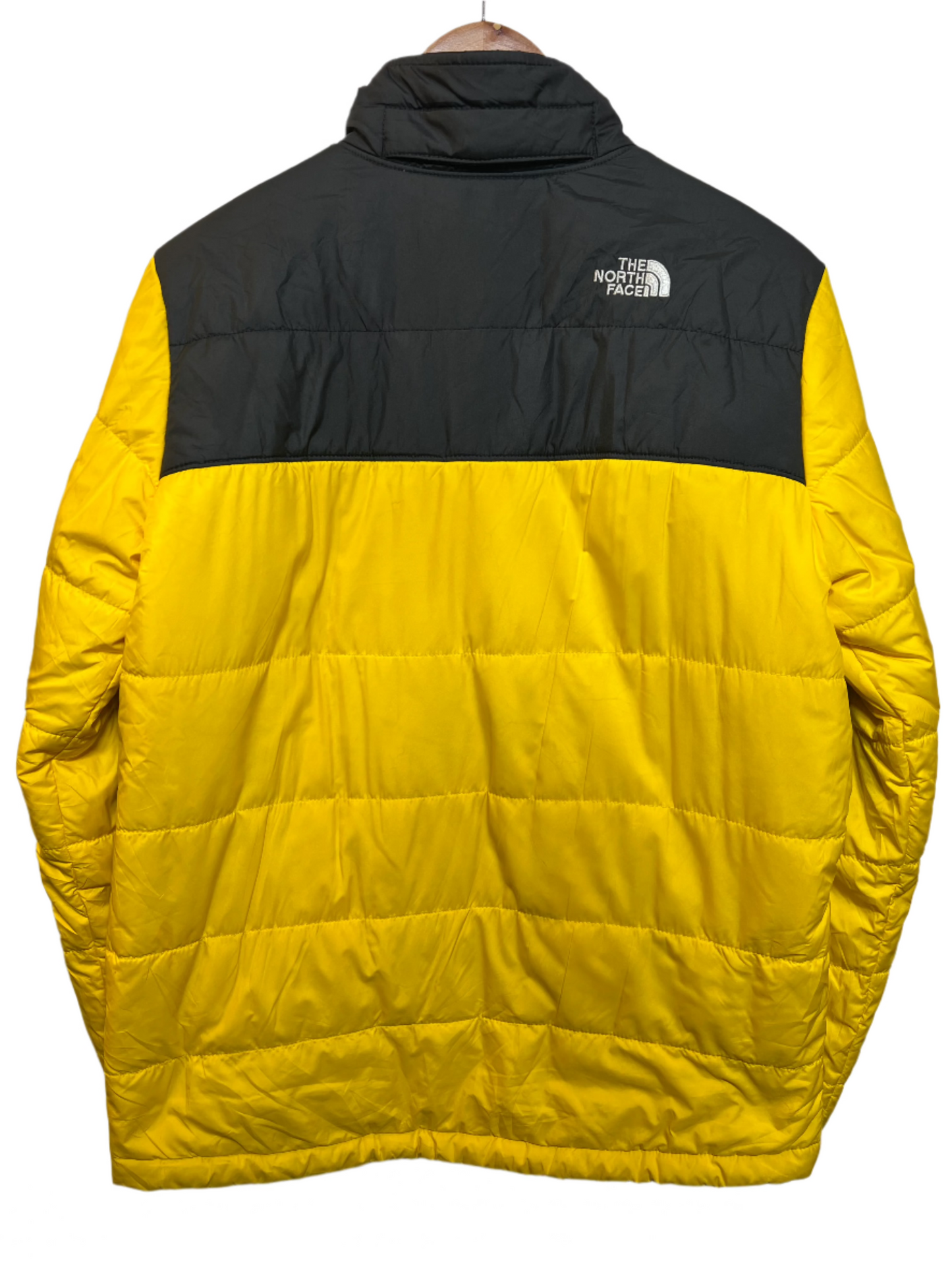 The North Face Yellow Reversible Light Puffer (Men's Size S)