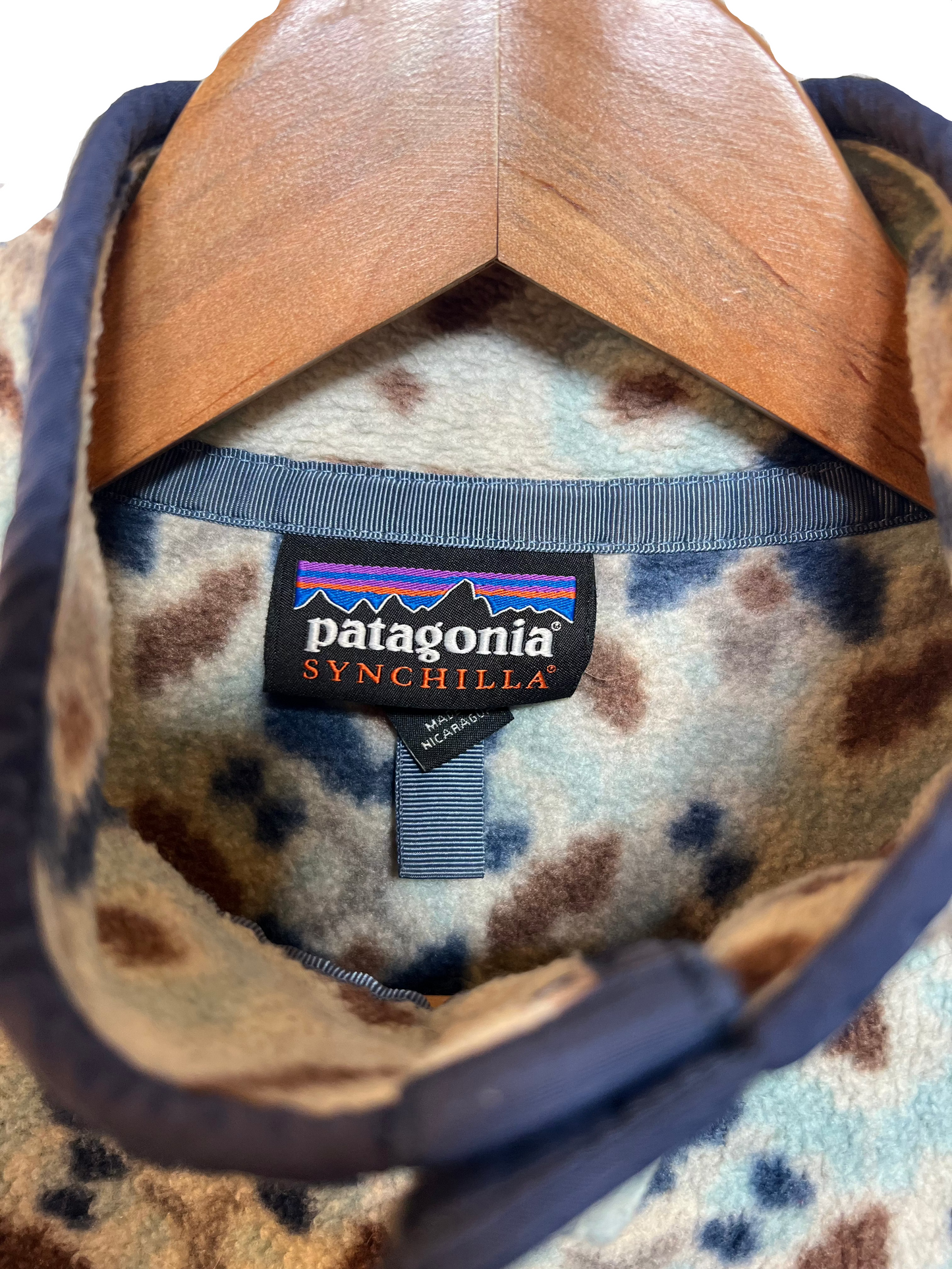 Patagonia Men's Patterned Fleece (Size S)