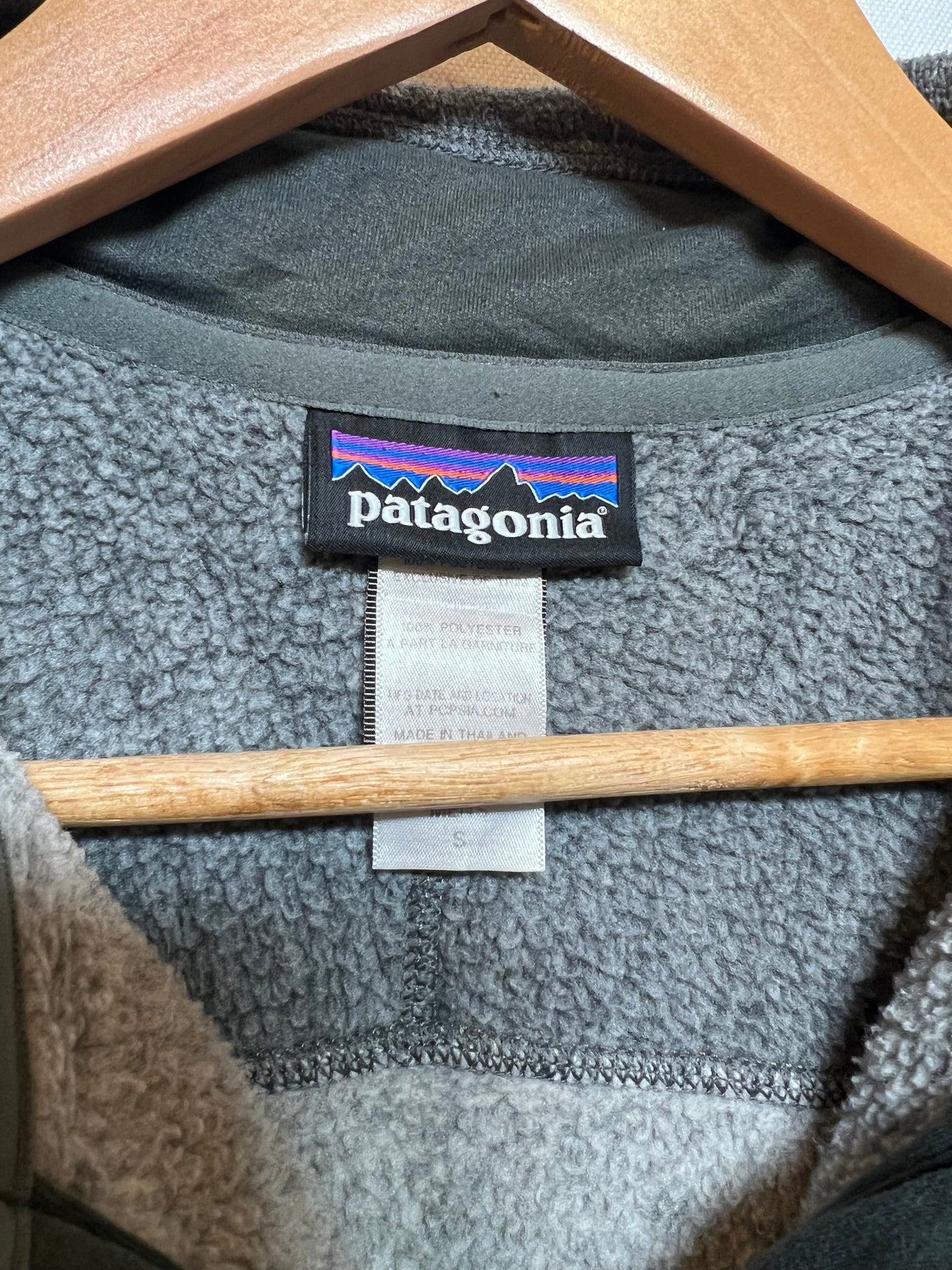 Patagonia Mens Grey Fleece (Size S)