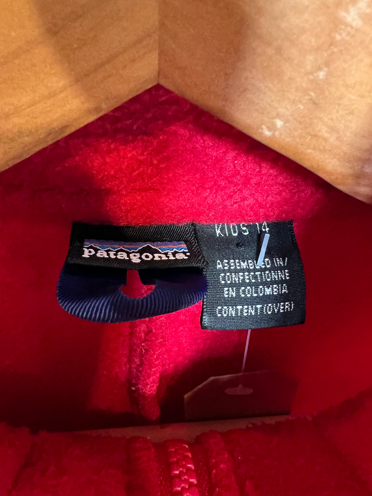 Patagonia Mens Red Fleece (Size S)