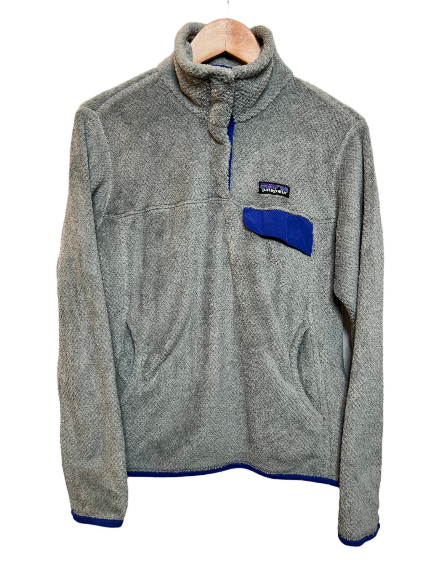 Patagonia Women's Grey Fleece (Size L)