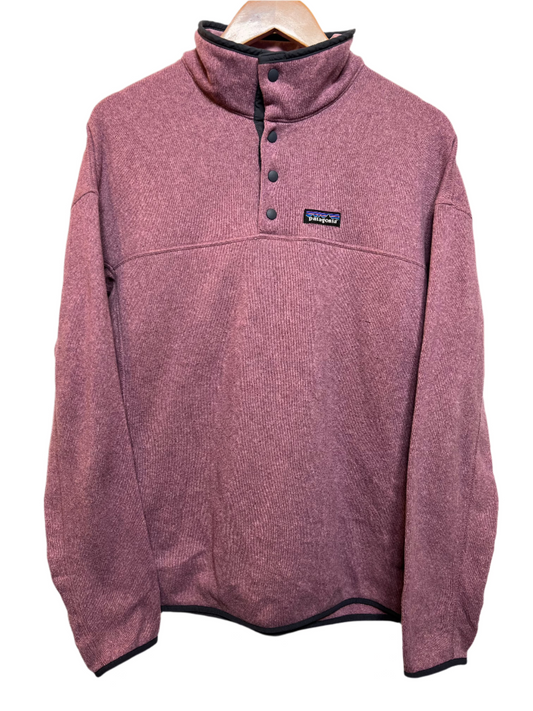 Patagonia Women's Pink Fleece (Size XL)